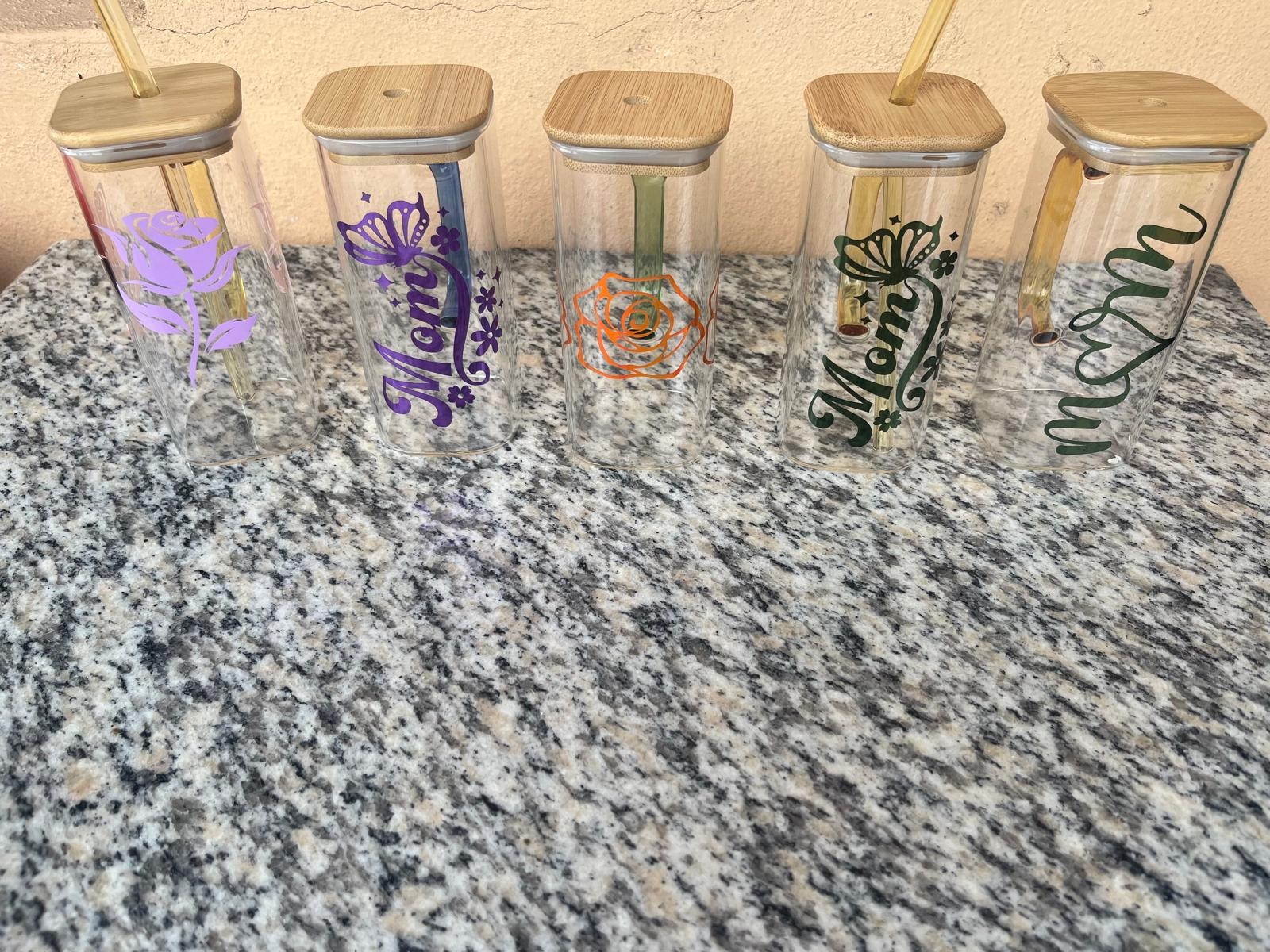 13.5oz Glass Cup